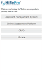Mobile Screenshot of ams.hirepro.in