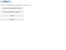 Tablet Screenshot of ams.hirepro.in